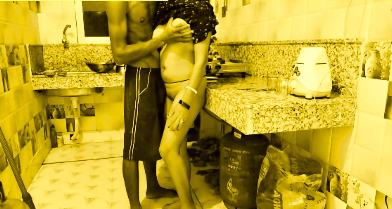 Curvy Goddess Desi Bhabi Gets Drilled Fast and Hard by her young devar in kitchen room.