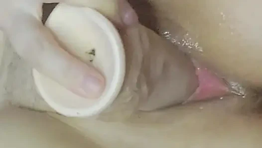 Bermain dengan close-up dan berminyak