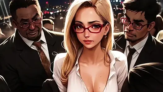Hentai Schoolgirls Love Showing Their Tits To Strangers At Concerts