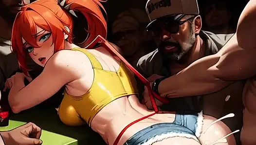 Redhead Misty Puts Down The Pokemon Balls & Picks Up BBC