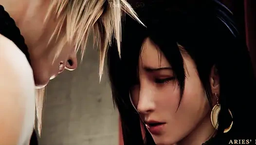 Final Fantasy 7 FF7 - Tifa + Aerith All Work 2025 WM Full Color Grading (Sound) By Aries' Possession Animation 3D Hentai