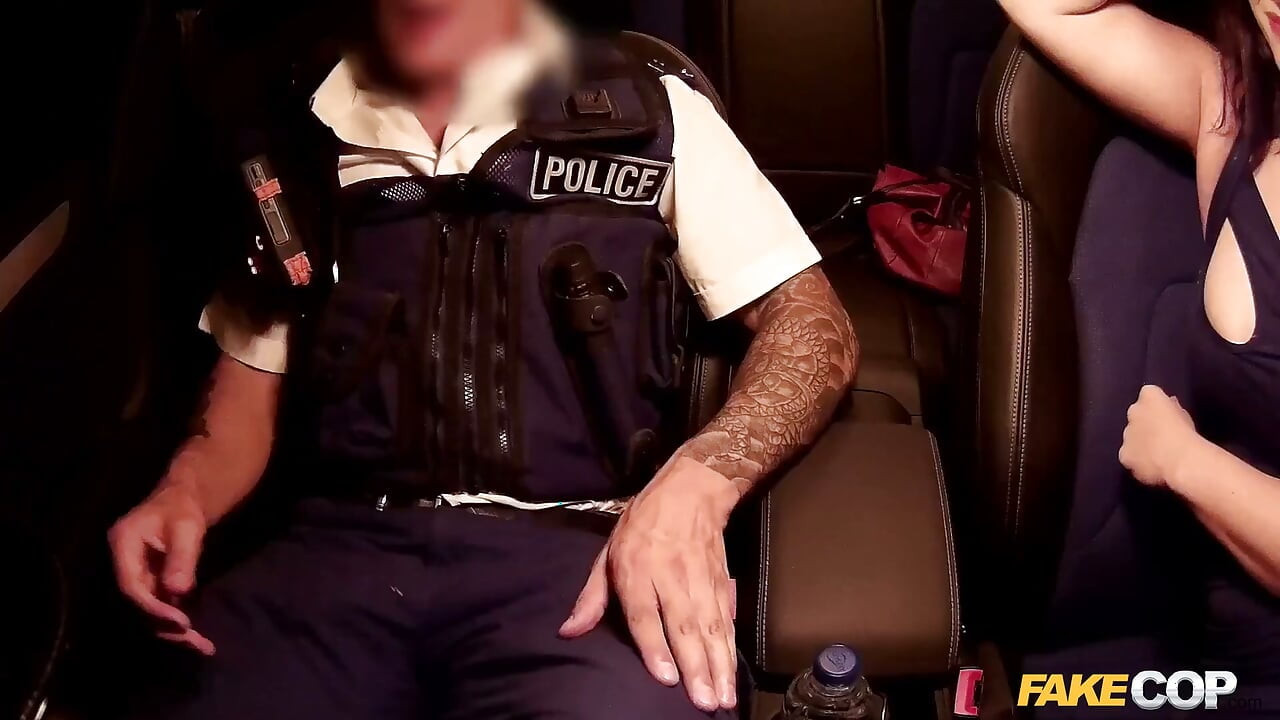 Fake Cop - Young Partygoer Frisked in an Alleyway and Sucks Cock POV