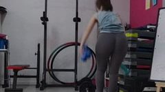 ROCIO GONNZALES WORKING OUT THAT HUGE ASS