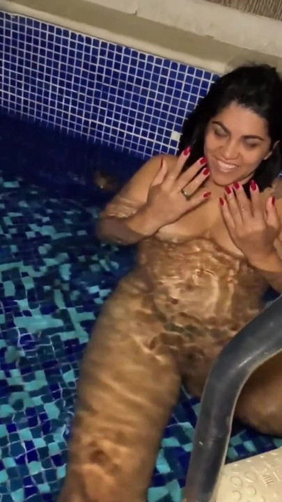 Motel Day with Pool - Loving Dirty Couple Fucking and Laughing