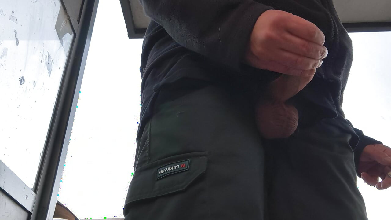 Wank at Trainstation