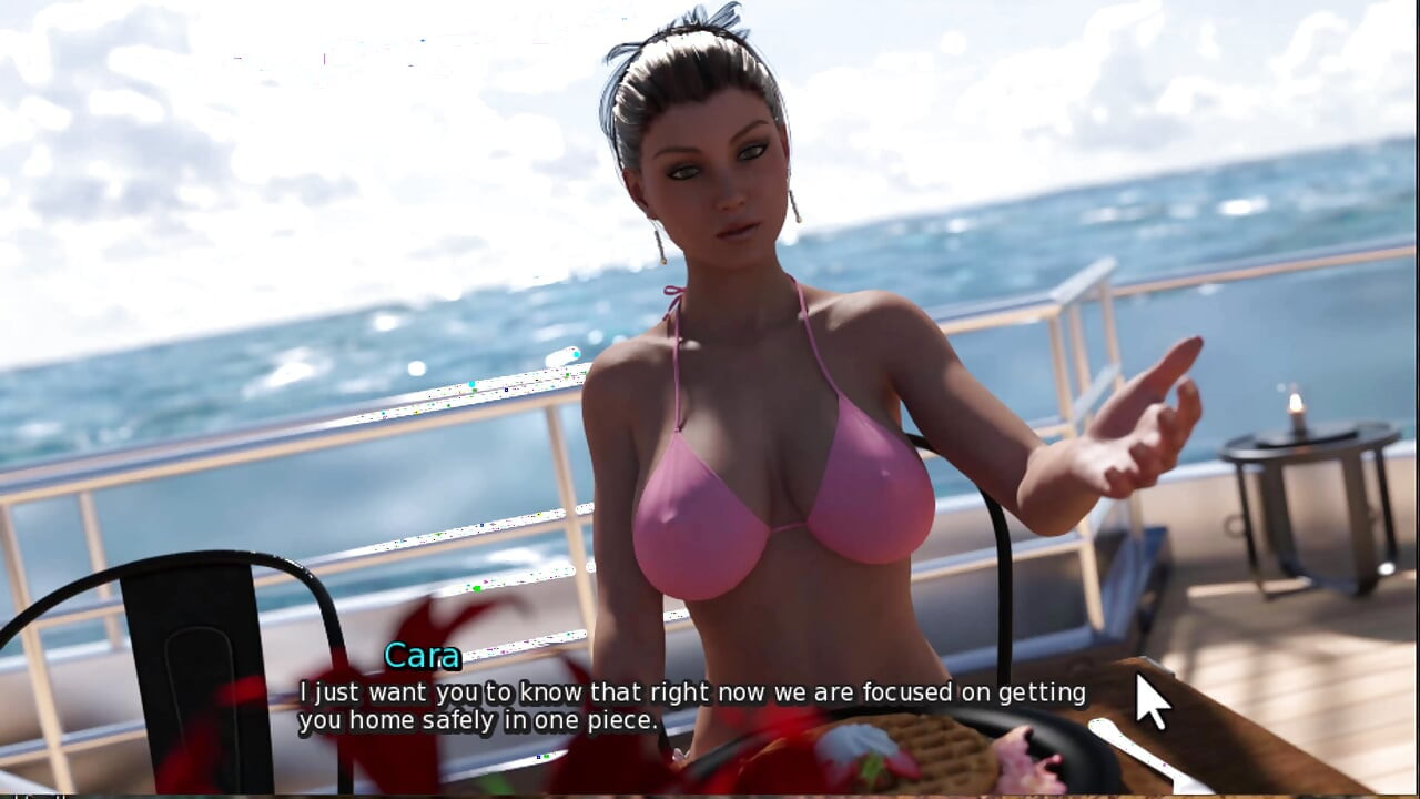 Lewd Island - its nice on the yacht