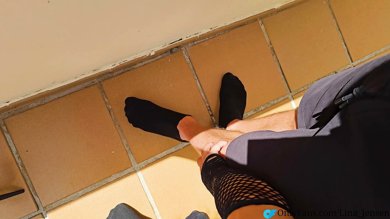 He needed a foot massage, so I gave it to him in my special way!