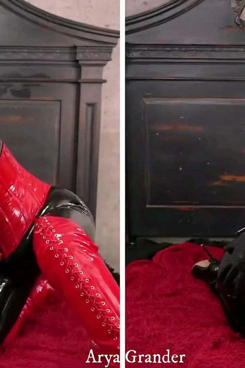 Seksi lateks lezbiyen amcık mastürbasyon porno videosu arya grander