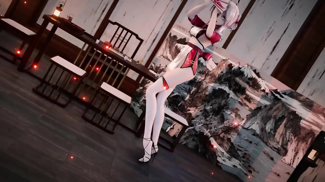 [Mmd] 弱音 寄明月 古风情趣旗袍诱惑舞女