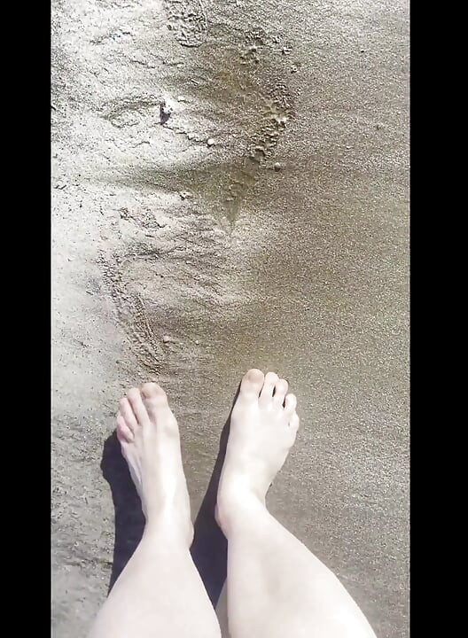 Beach Feet Teasing