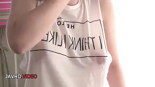 Ui Kinari's First Hardcore Adventure Ends with Sensual Asian Creampie Bliss