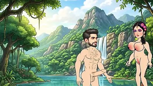 Suami dan istri 10+ ngentot di luar ruangan