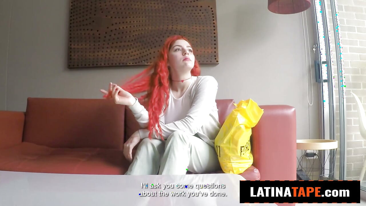 Its getting hot in here...this CUTE and BUSTY redhead LATINA tempted me to get laid