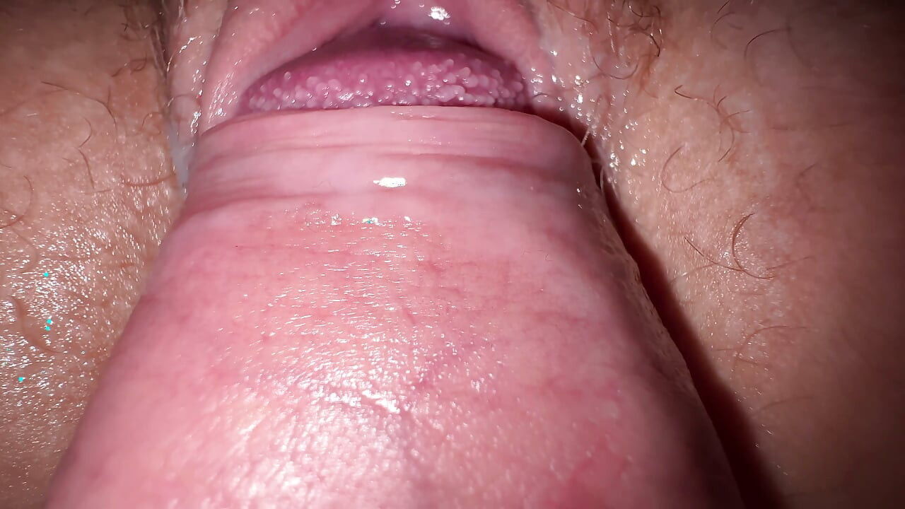 Fuck tight creamy pussy, Extremely close up sex