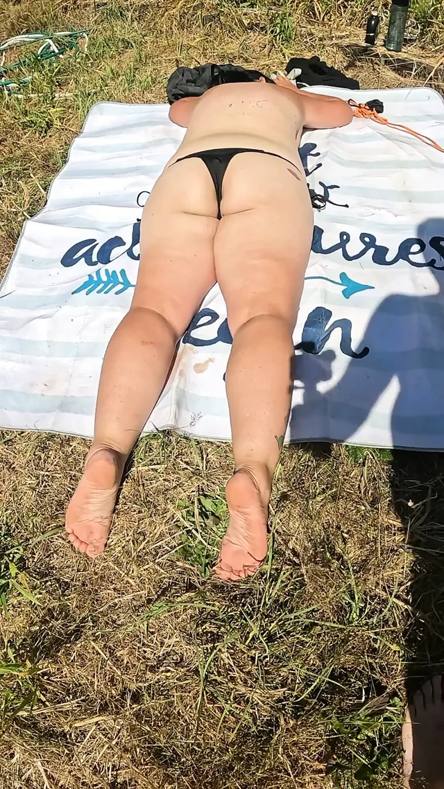 Nude Sunbathing. I Really Want to Encourage Others to Go Offline and Enjoy Real Life