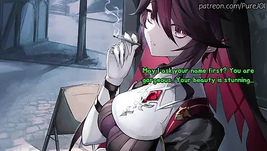 Rosaria from Genshin Impact makes your cock suffer (Edging JOI)