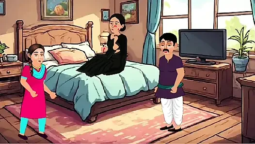 Cheating housewife with her bestfriend and her husband