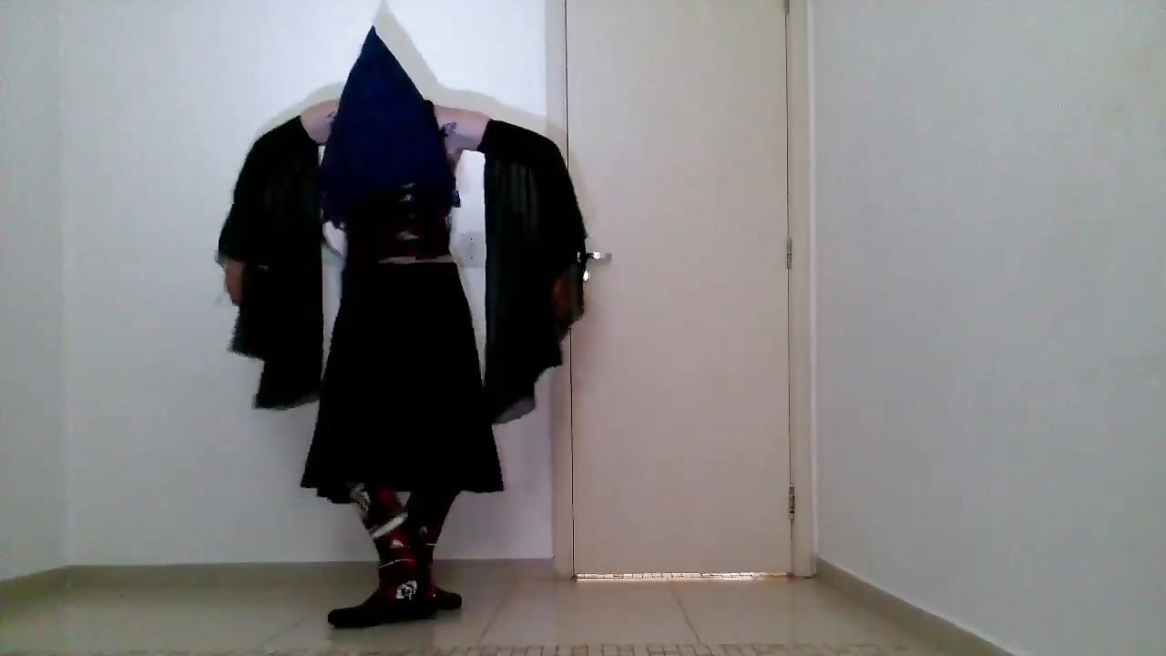 My freak way being a scare sensual gothic girl