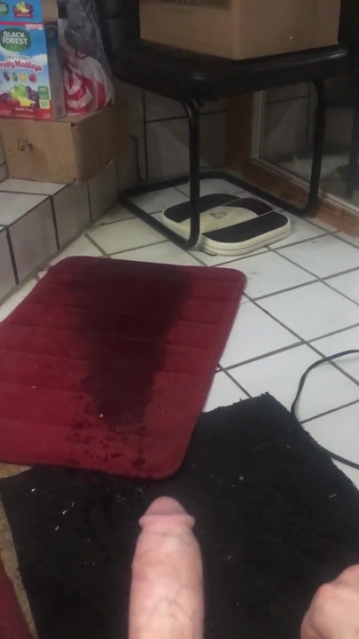 Unforgettable moment from "My Hard Dick Pissing on Floor and Spreading My Legs Compilation 1"