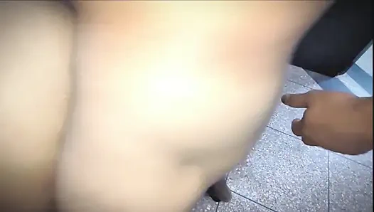 Mısırlı Arap Zenci Kız Arkadaşımın Büyük Götünü Sikiyor