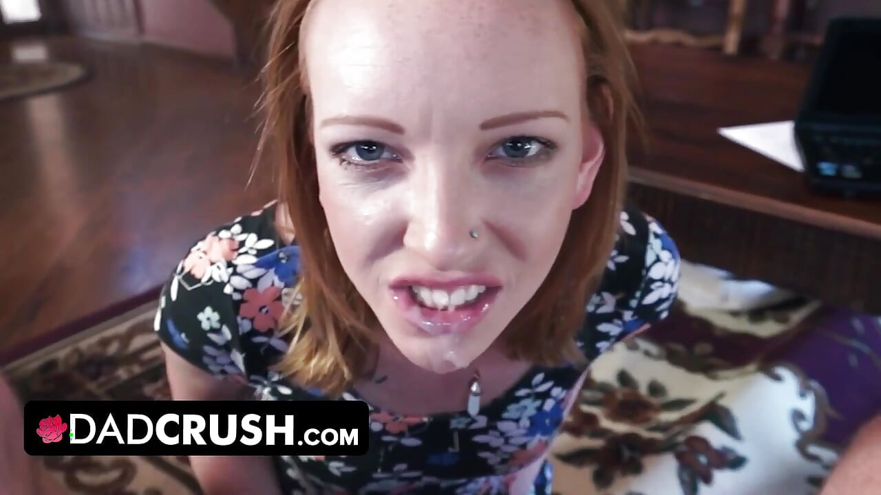 Big Ass Teen Let Stepdad Spank Her Bubble Butt Then Suck His Dick Afterward