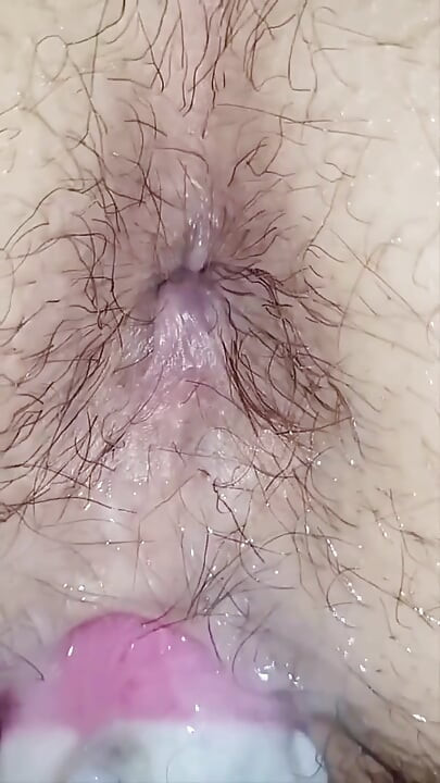 Menunggang Dildo Saya