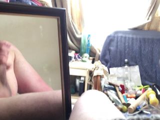 Masturbare cu reflexie în oglindă