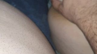 Step mom challenge step son showing dick in supermarket