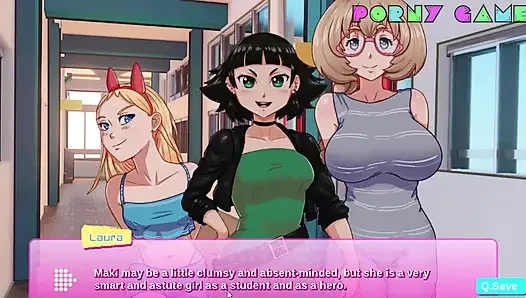 Heroes University H - Prologue - Masturbating Behind the College Part 5