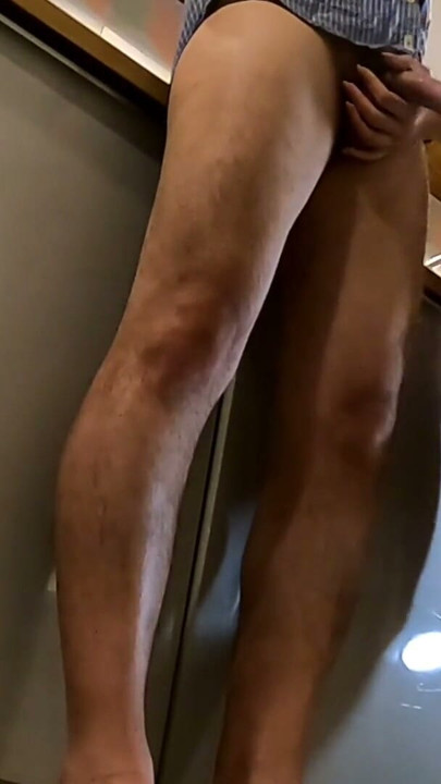 Hottest Brunette teases Delivery Man without Panties to give him a Handjob in a Sundress No Underwear to not making him cum | Clip 1