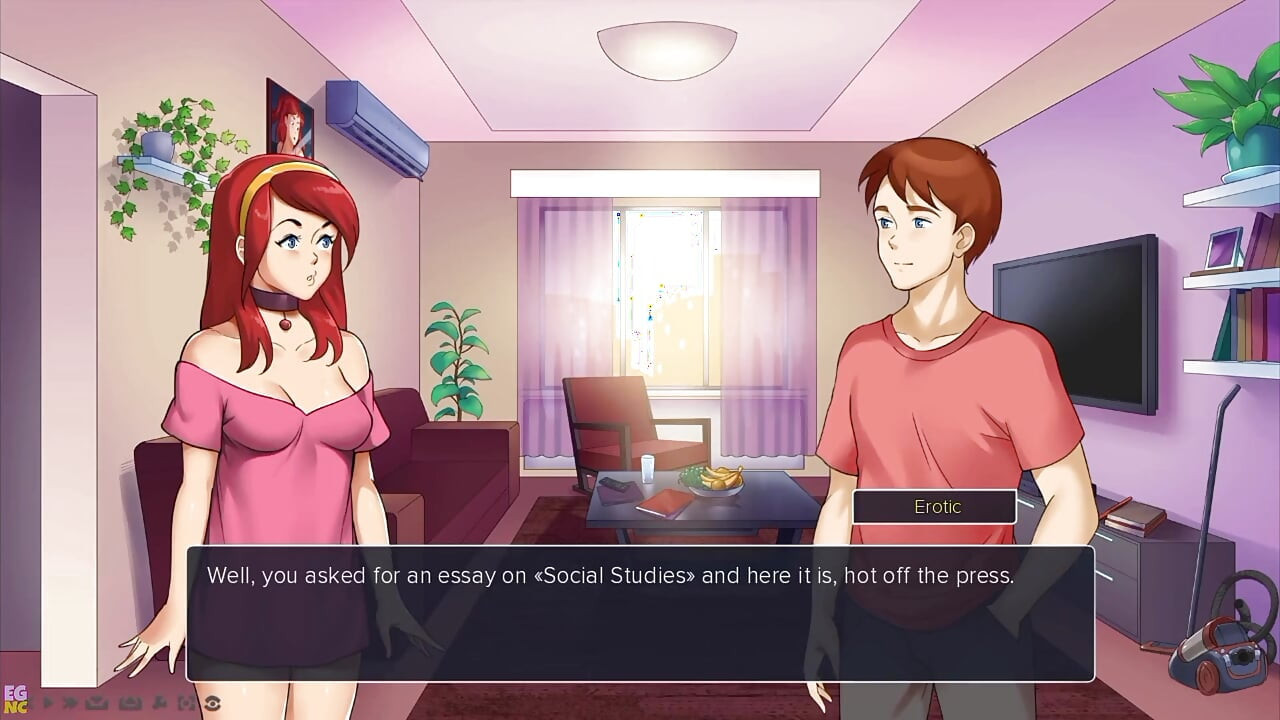 MILFs Plaza 32 - I Couldn't Resist My Landlady's Big Ass While She Was Cleaning the Living Room - by Eroticgamesnc