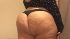 Sexy BBW Stripping