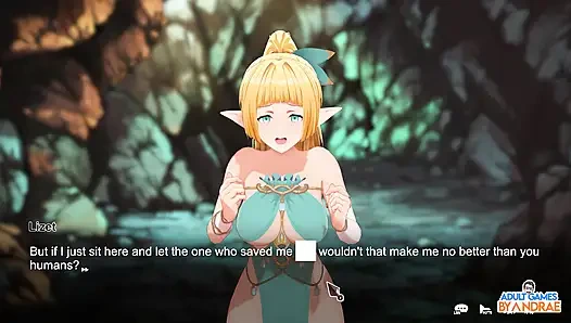 Беги, мой эльфийский нинджа! Геймплей 3D, часть 1