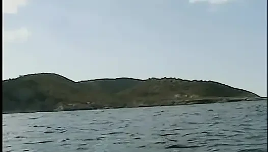 Horny Redhead Babe Fingers Pussy on Wild Beach