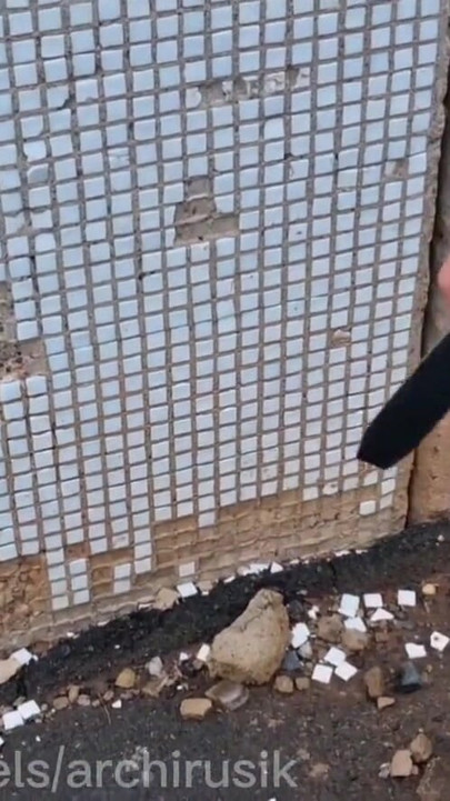 Powerful moment from "A young sergeant gets fucked by an officer in a military sperm house, tears his pants, and gets"