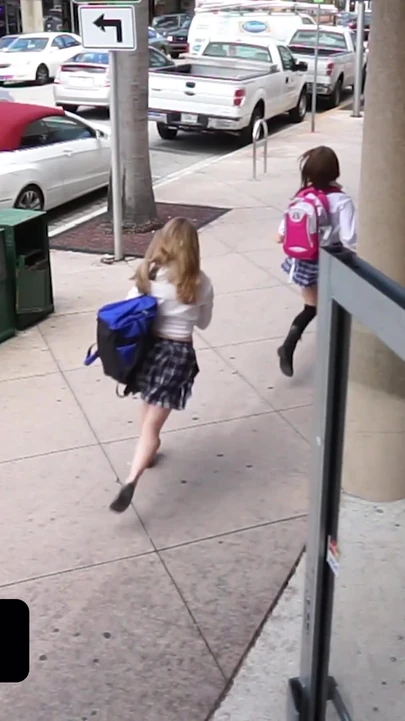 Captivating moment from "Shoplifting Brats Learn a Lesson"