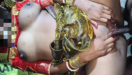 Pacar India disetubuhi oleh kekasih sebelum pernikahannya pasangan baru India cinta hardcore dan seks penuh foreplay fantasi seksual