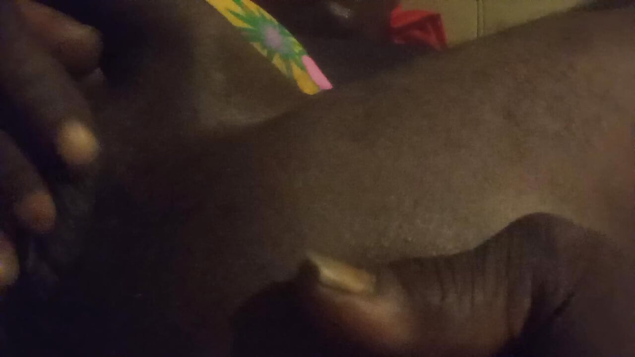 Close up finger in the ass again