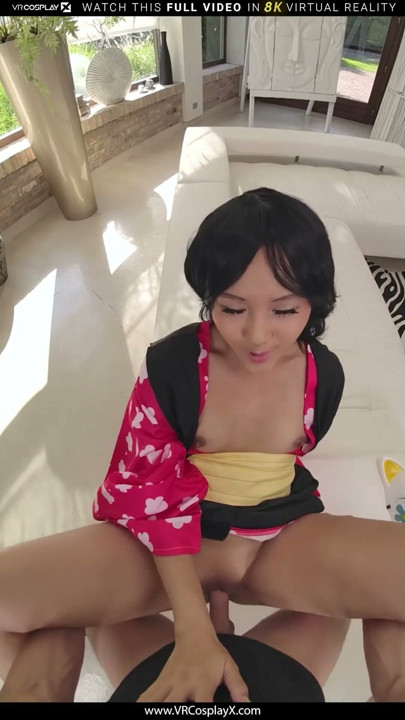 VRCosplayX Demon Slayer Mai Thai As Yaiba Makomo Became Hot And Lustful As Much As She Is Dangerous Part 2 | Clip 1