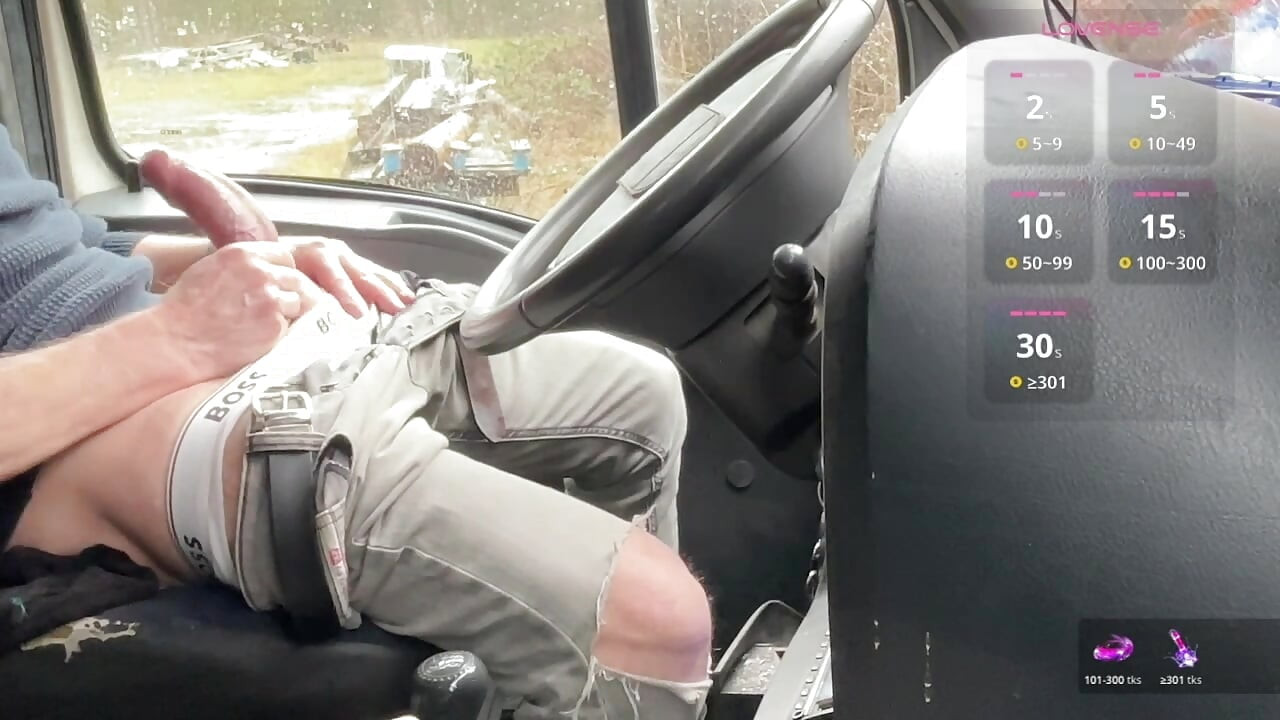 Open Truck Tease at a Rest Area – Public Encounter Turns Intense