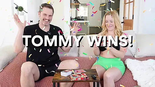 Busty Blonde Milf Playing Twister and Getting Fucked - Tom Games Pod