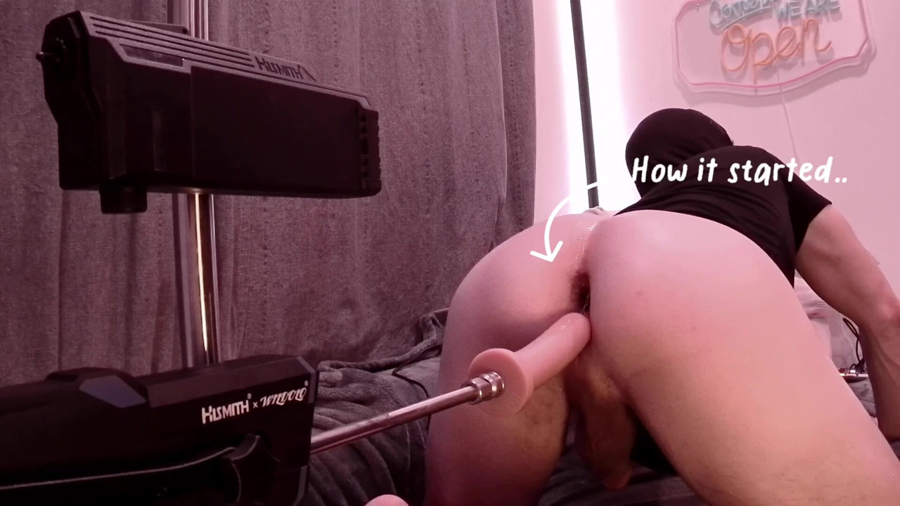 Als je gat aan al het denken doet. Ik kijk graag naar mijn gaatje dat opengaat en vergapen. De neukmachine die mijn gat repareert.