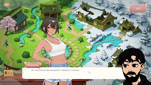 Onsen cewek-cewek monster, kami diangkut ke dunia yang penuh dengan yokais, kompilasi adegan bagian 1