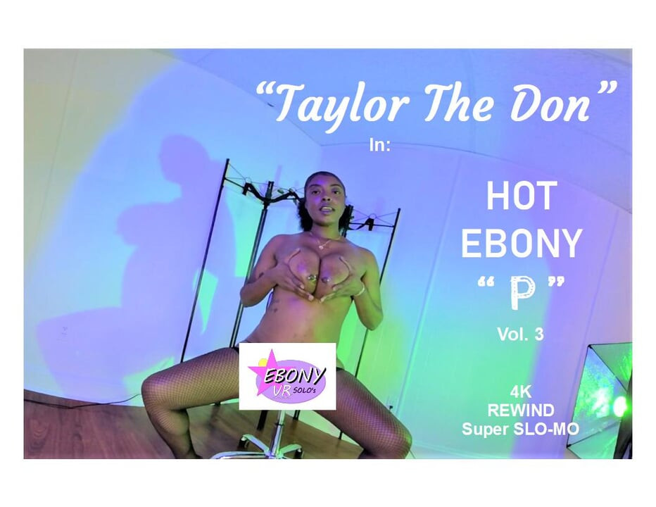 HOT Ebony "P" Vol. 3 - Ebony Watersport Pee Pissing SLO-MO