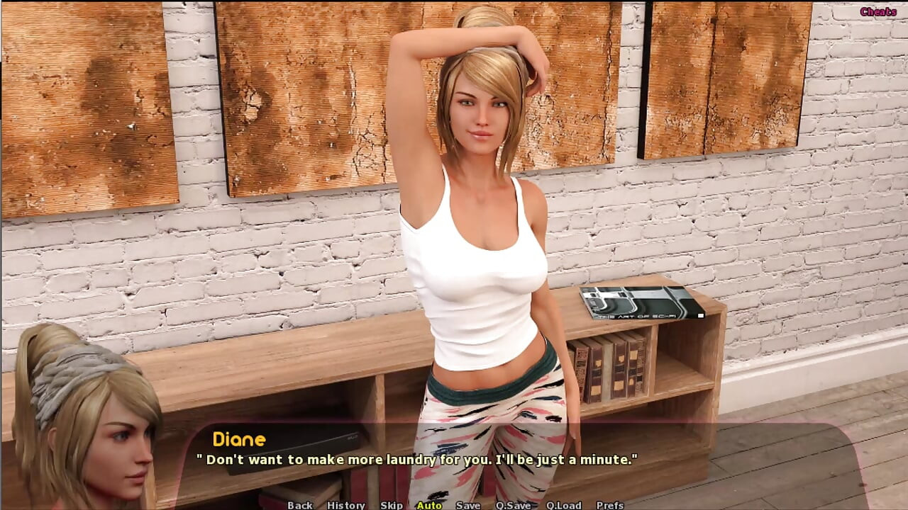 Haley Story #5 - Johannes tried to play with Haley's pussy