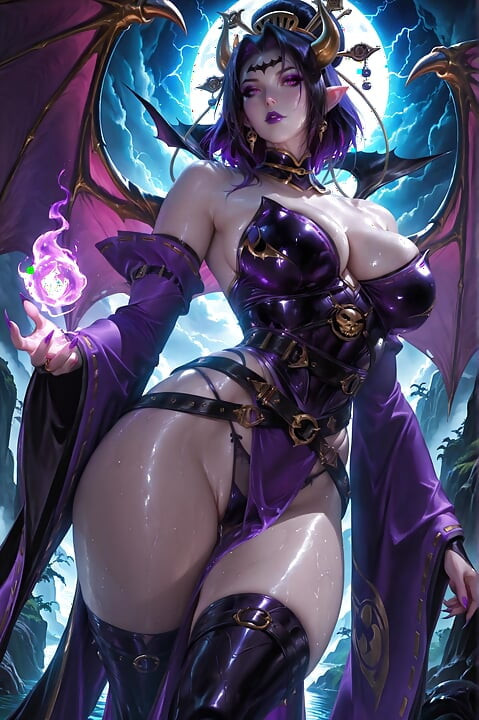 Les différentes positions des femmes fantastiques