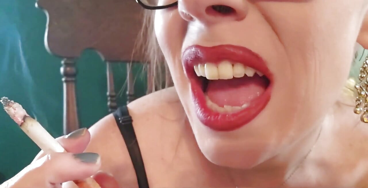 Up Close and Personal with My Mouth, Teeth, and a Smokey Good Time Asmr