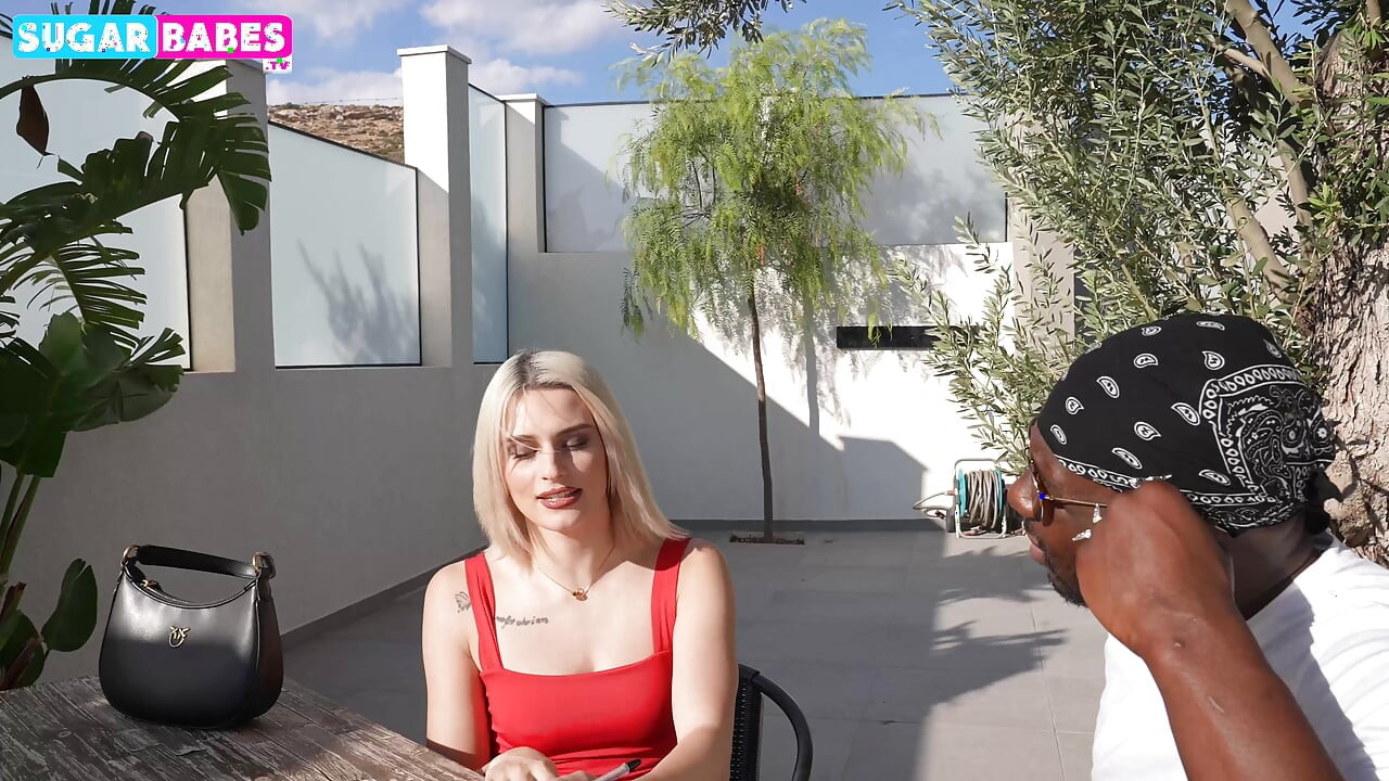 The Greek petite teen  Christy White gives Greek fuck lesson to Mannie Coco on SUGARBABESTV