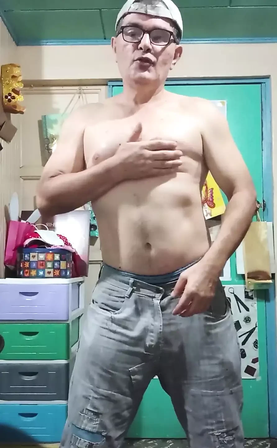 Suck me, lick my nipples and chest, so sensitive for my cock.
