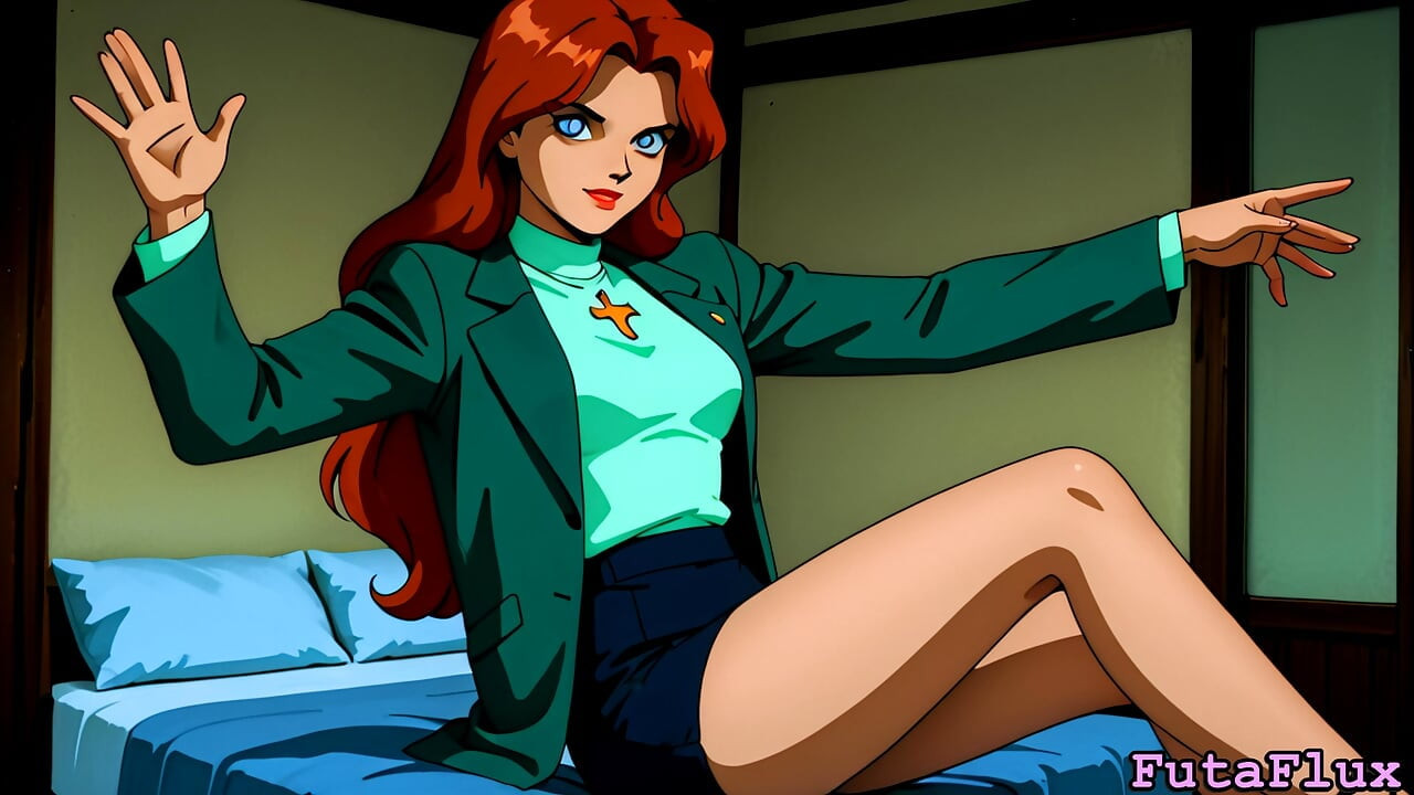 Futanari Batgirl Barbara Gordon (BAS) Masturbating, Cumshots, Selfsucking, more!
